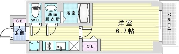 ArtizA淡路の物件間取画像